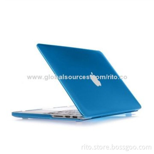 New Metallic, Blue, Rubberized Matte, Case for Macbook Pro 15-inch Retina